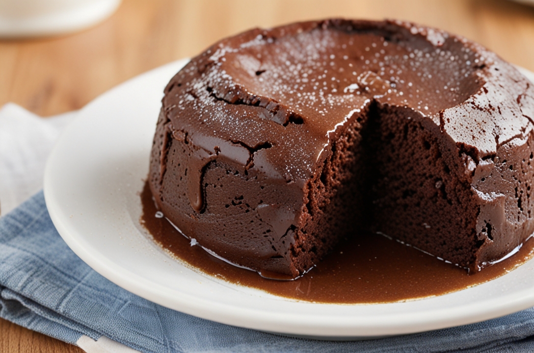 🍫 Enjoy My Favorite Molten Chocolate Cake – Gooey & Irresistible!